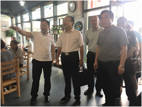 省国资委杨平副主任率队考察星空买球·(中国)官方网站侨亚文明窗口申报工作