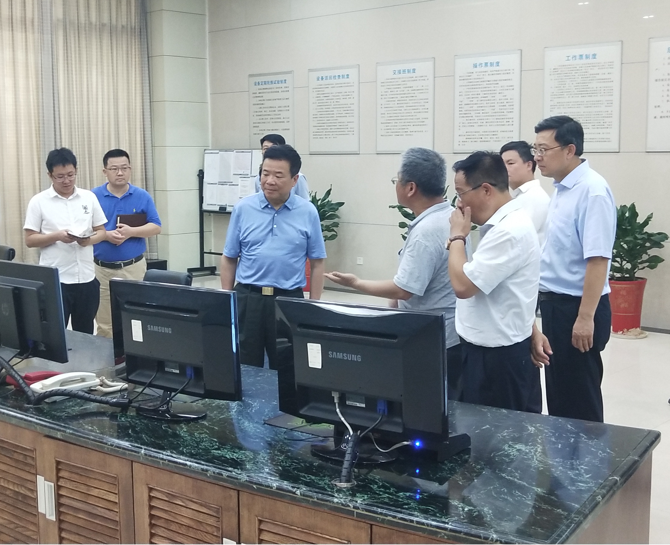 陈飞副省长到星空买球·(中国)官方网站株洲航电枢纽考察调研