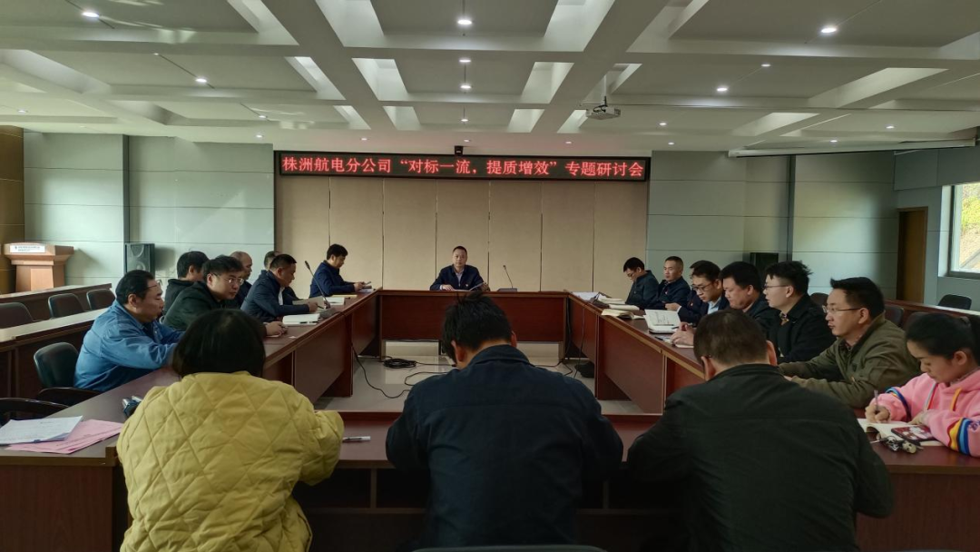 株洲航电分星空买球·(中国)官方网站
深入开展“对标一流、提质增效”活动