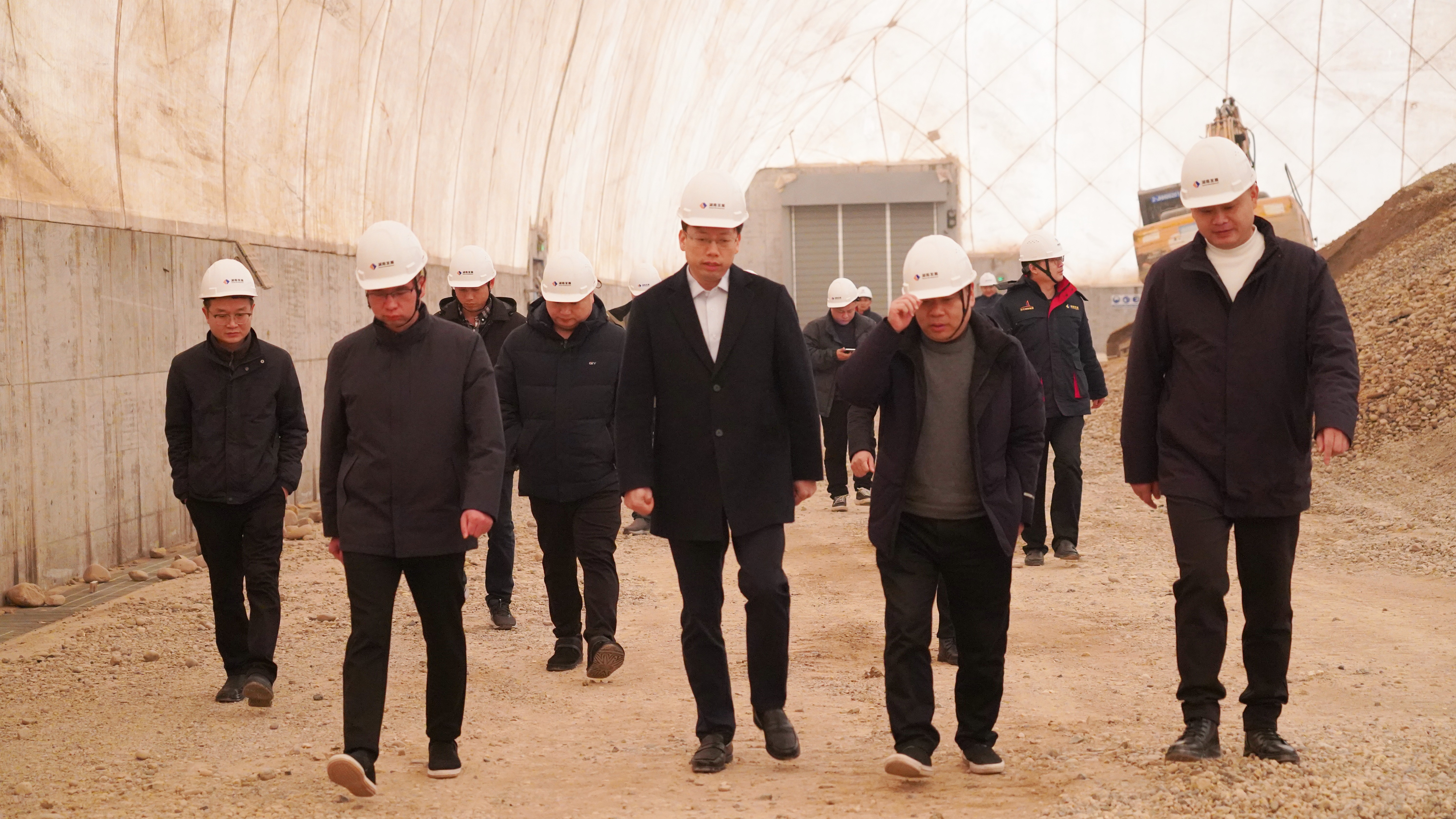 沅江市委副书记张心镜一行调研星空买球·(中国)官方网站机制砂和砂石集散中心项目